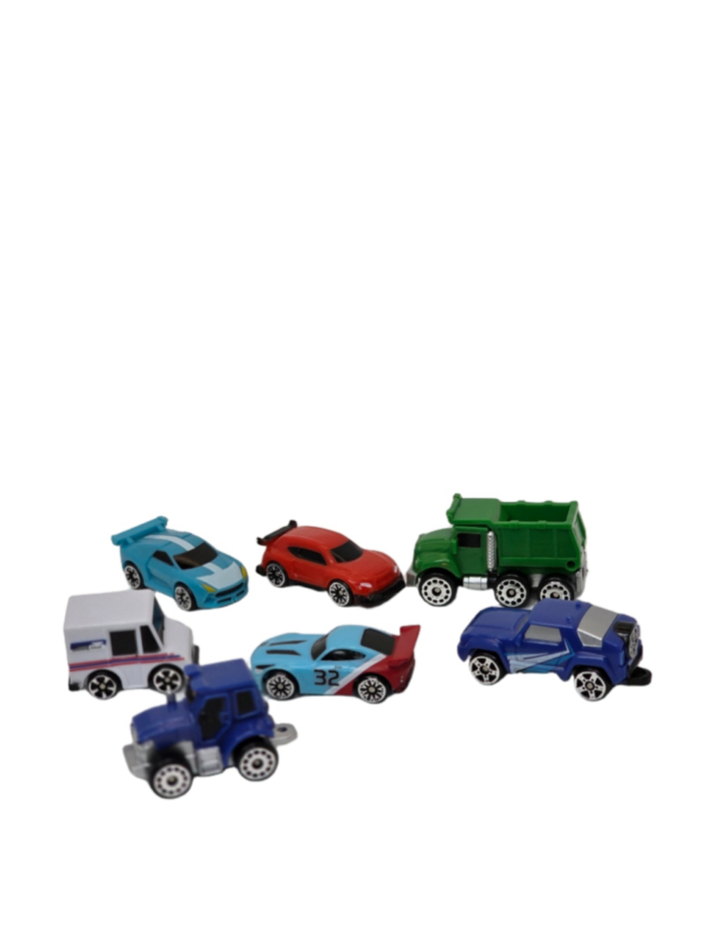 Hasbro Jazwares Miniature Vehicle Lot of 7 Cars Trucks